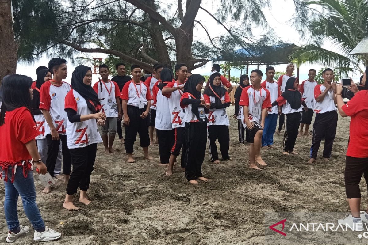 Peserta SMN Sulsel kunjungi wisata Pantai Hamadi Jayapura