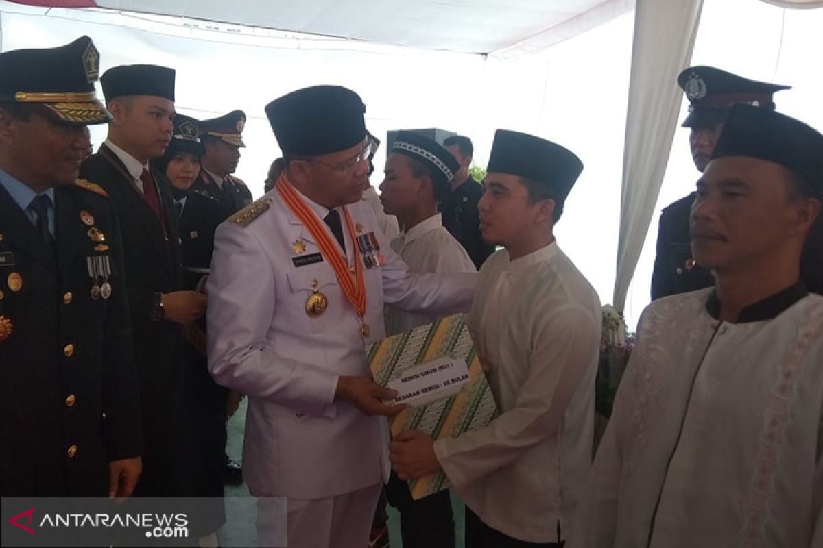 1.493 narapidana di Bengkulu terima remisi kemerdekaan