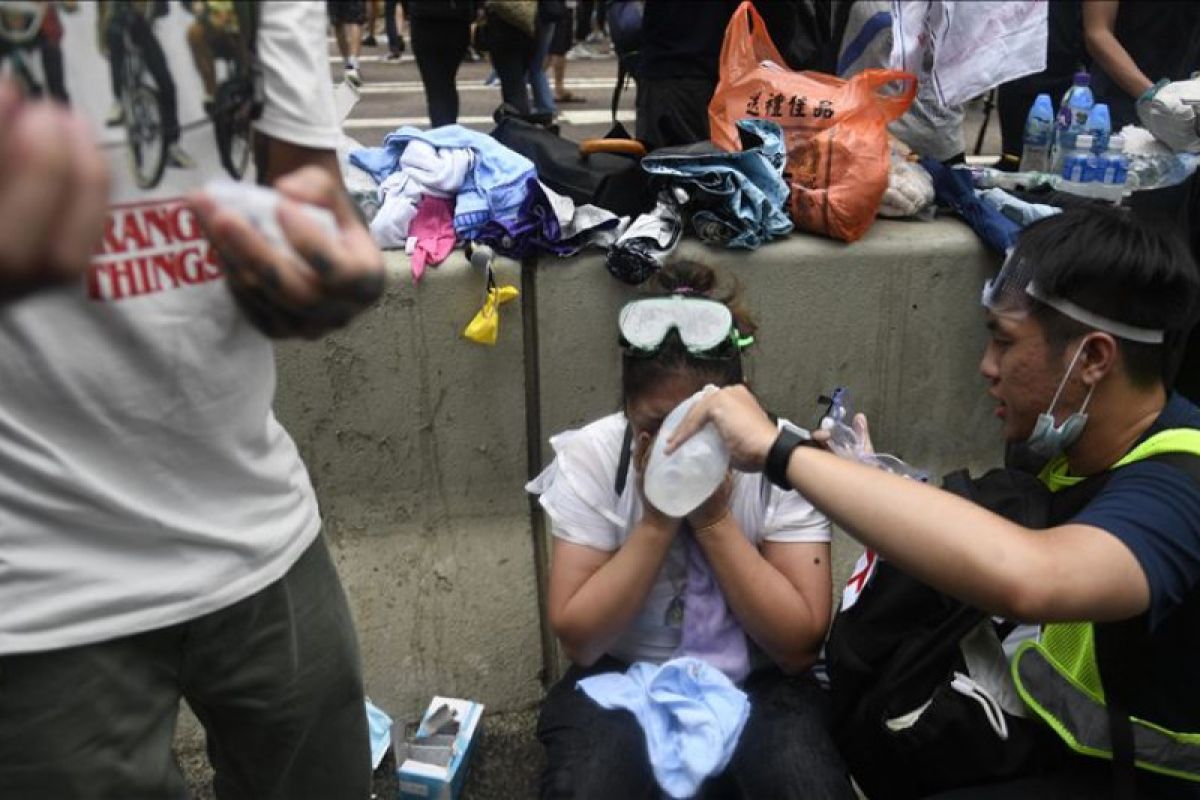 EU desak "dialog semua pihak" mengenai krisis Hong Kong