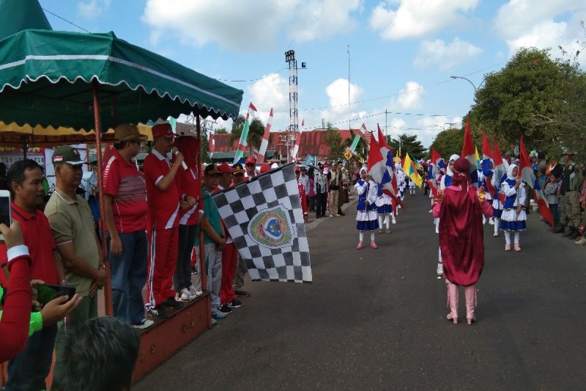 Karnaval HUT RI disambut antusias warga Seruyan