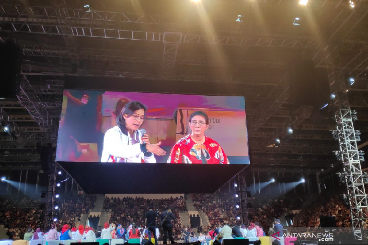 Susi Pudjiastuti tolak botol plastik pada Ignite The Nation