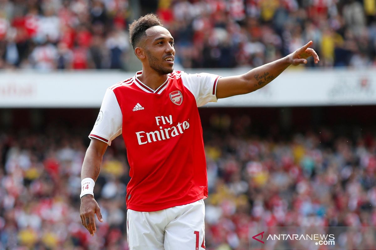 Aubameyang bertekad bantu Arsenal jadi kandidat juara Liga Inggris