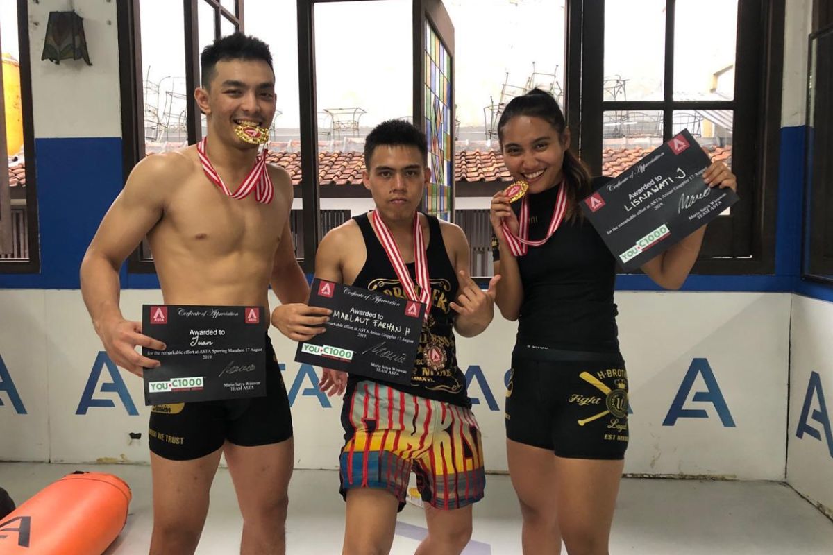 Petarung H Brothers Fight Team dominasi kejuaraan di Asta MMA