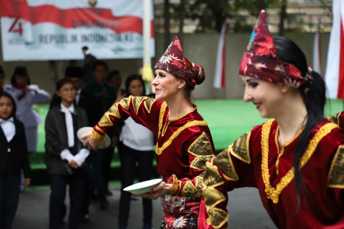 Solidaritas Bantar Gebang pada HUT Ke-74 RI di Moskow