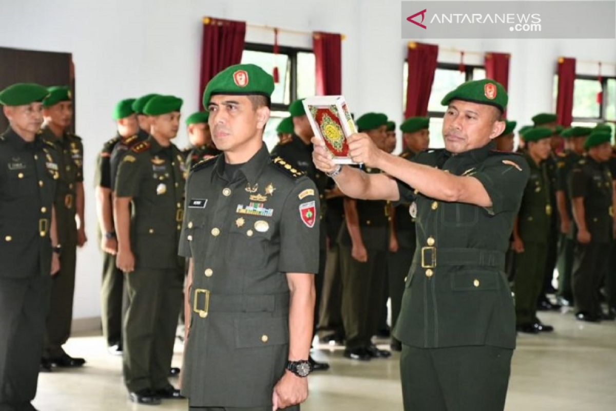 Kolonel Hendi Suhendi ikhlas menerima keputusan KSAD