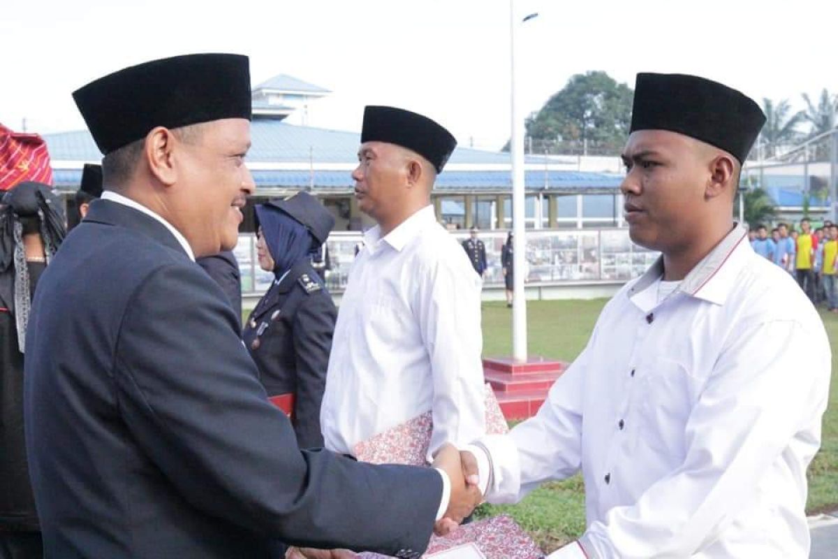 14 narapidana Lapas Kelas II A Binjai Bebas Hari Kemerdekaan