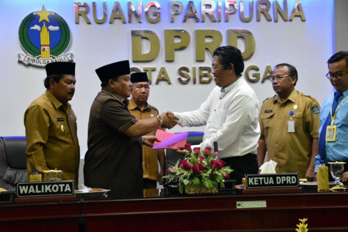 DPRD sampaikan pandangan umum terhadap Ranperda APBD Sibolga