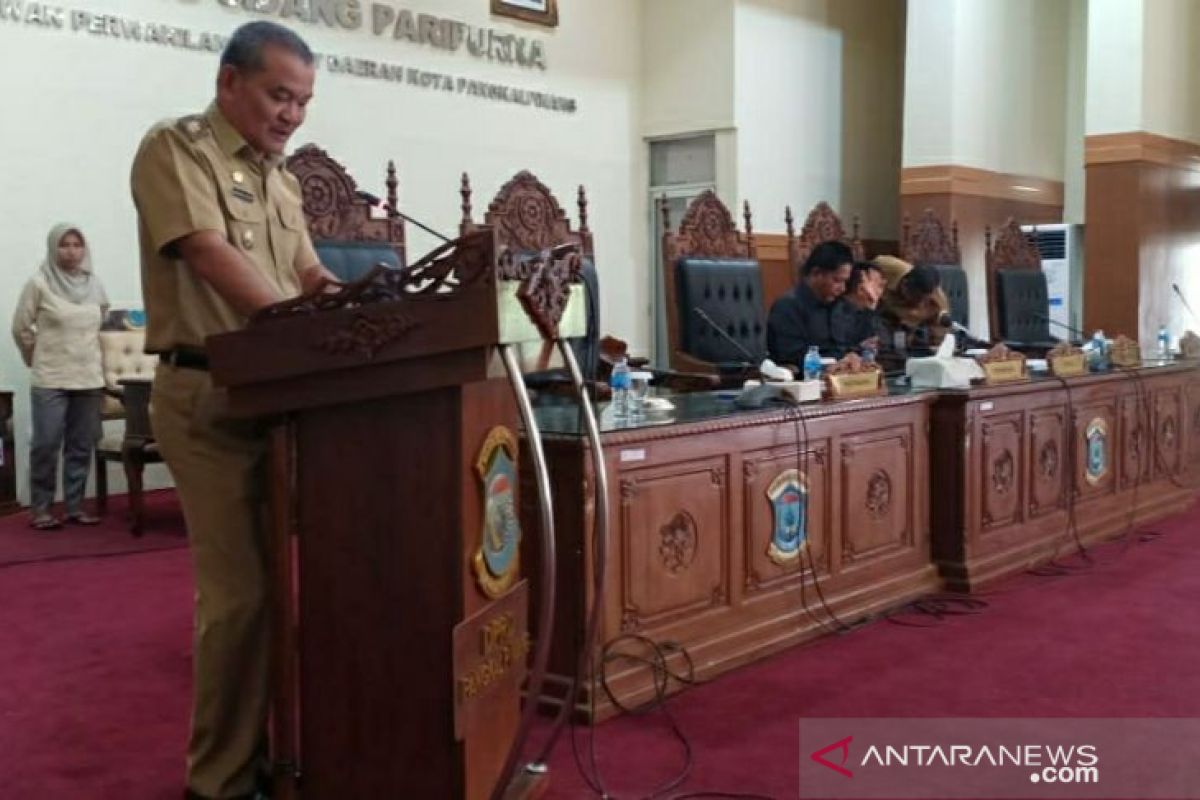 Wawako Pangkalpinang sampaikan Nota Keuangan dan Raperda Perubahan APBD