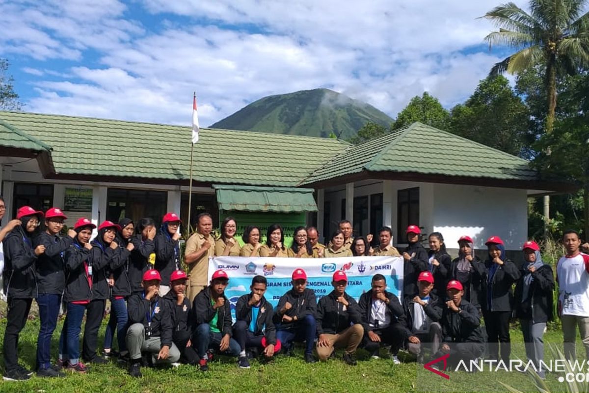 Peserta Siswa Mengenal Nusantara kenali florikultura Kota Tomohon