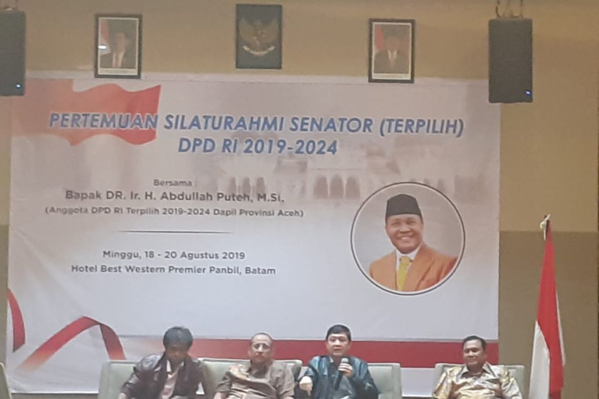 Abdullah Puteh nyatakan siap dampingi La Nyalla pimpin DPD RI