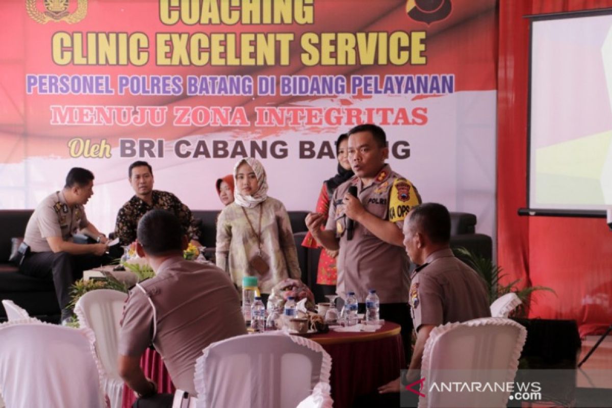 Polres Batang dan BRI bentuk zona integritas menuju bebas korupsi