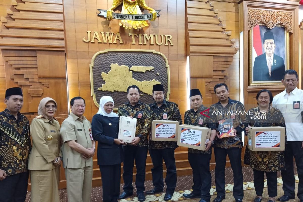 Gubernur: 120 anggota DPRD Jatim dilantik 31 Agustus 2019