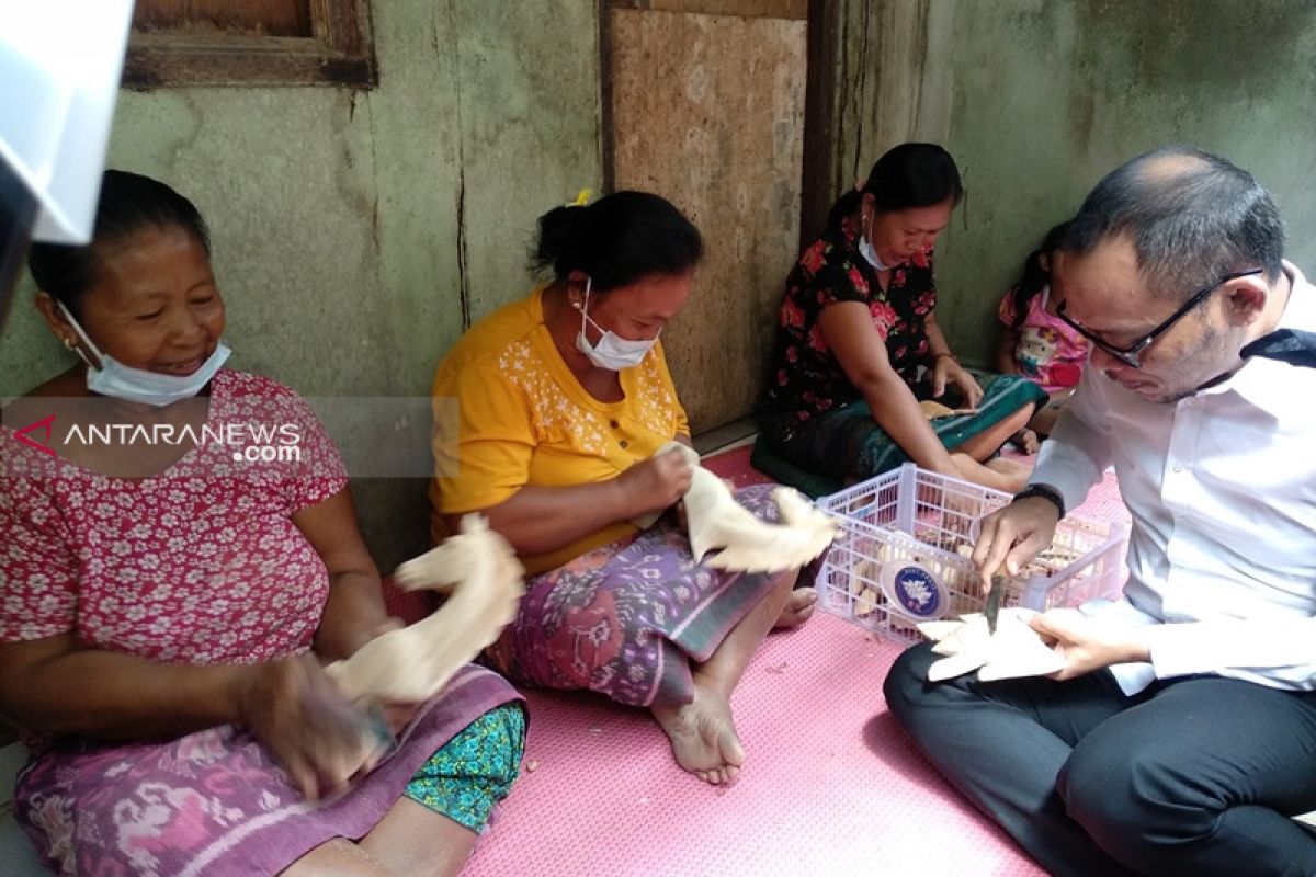 Menaker kunjungi kelompok tenaga kerja mandiri di Gianyar