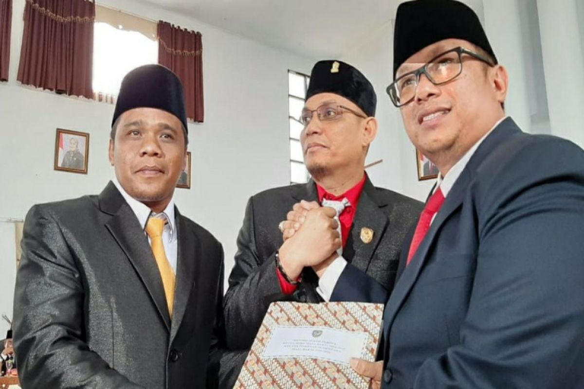 Hadinur dan Harsandi pimpin DPRD Seruyan untuk sementara