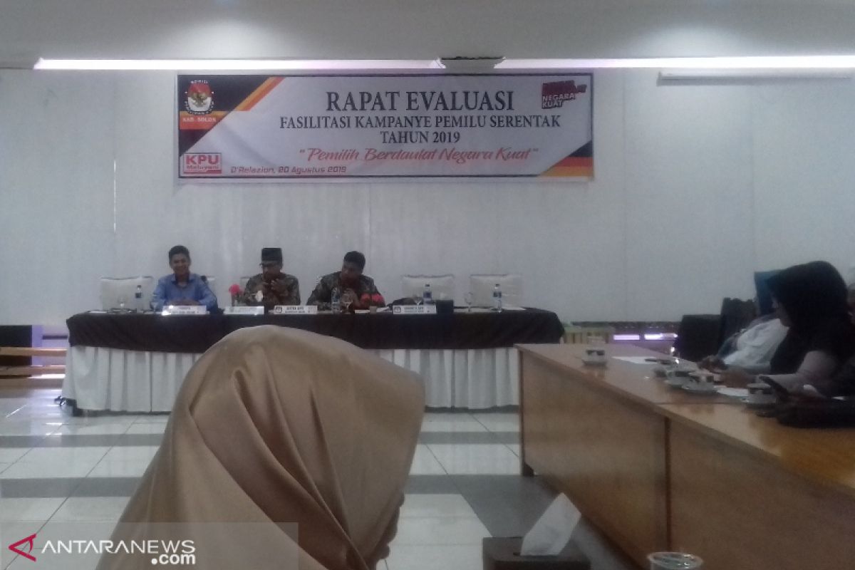 KPU Kabupaten Solok evaluasi pelaksanaan Pemilu 2019