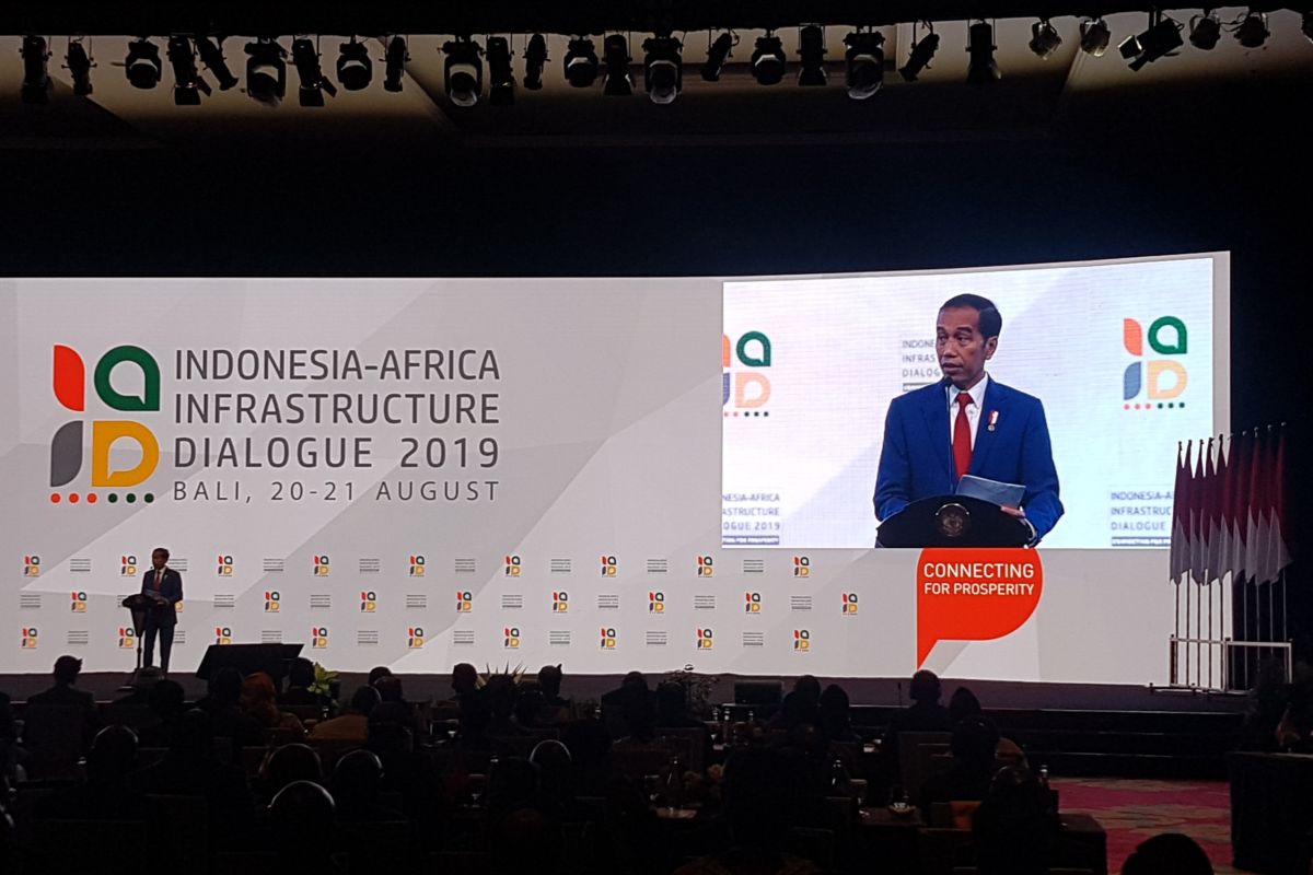 Jokowi: Indonesia siap bangun infrastruktur di Afrika