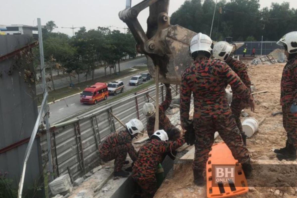 Dua pekerja WNI meninggal tertimpa dinding beton di Malaysia