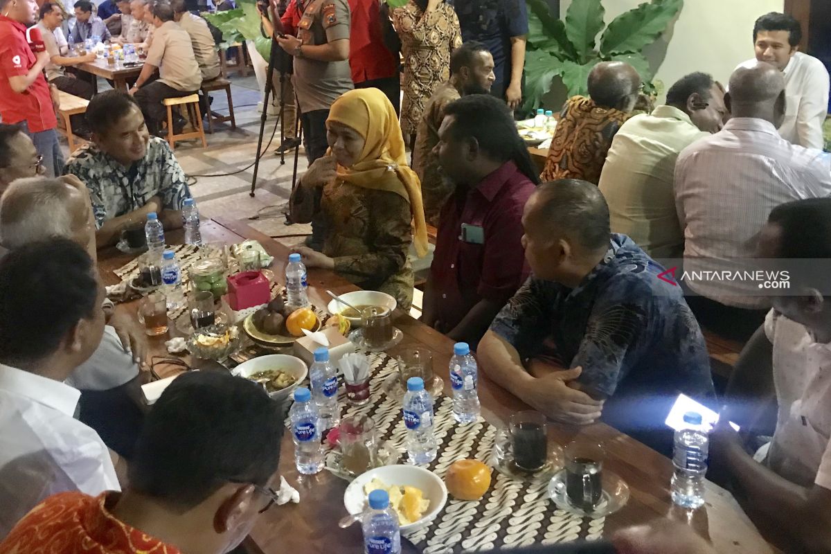 Kuatkan rasa Bhinneka Tunggal Ika, Khofifah ingin bangun asrama mahasiswa nusantara