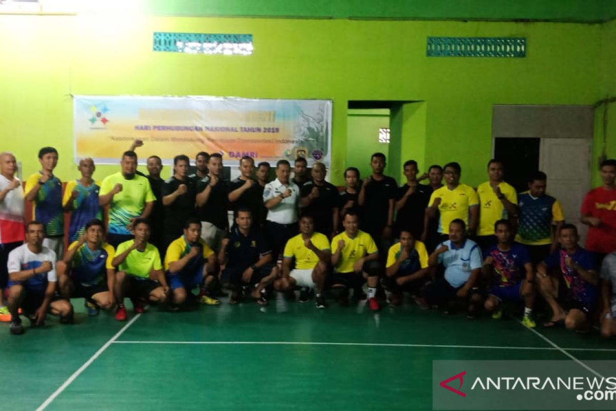 Turnamen Badminton Harbunas 2019 di Kalbar bergulir