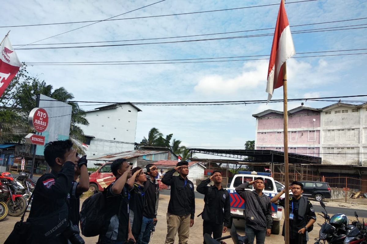 Konvoi Merdeka CB150R ikut meriahkan HUT RI Ke-74