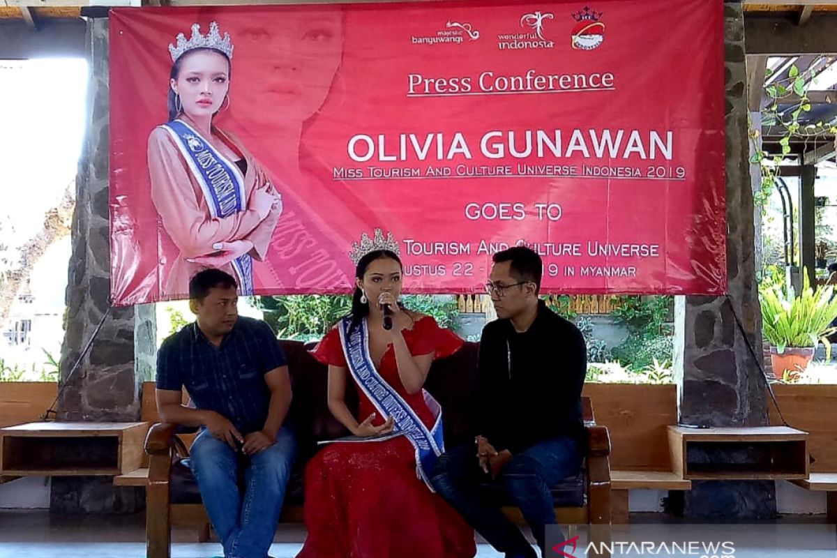 Mahasiswi Banyuwangi wakili Indonesia di ajang pemilihan Miss Tourism and Culture Universe 2019