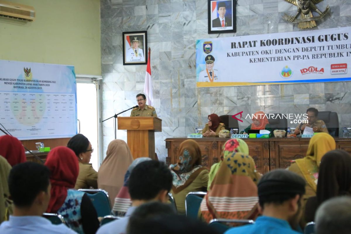 OKU targetkan jadi kabupaten layak anak 2020