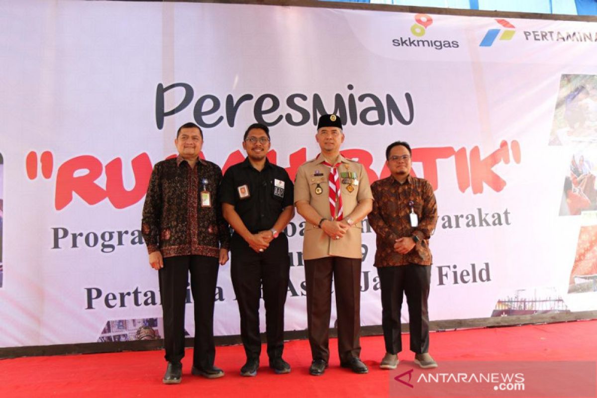 Rumah batik khas Jambi binaan Pertamina EP Asset 1 diresmikan