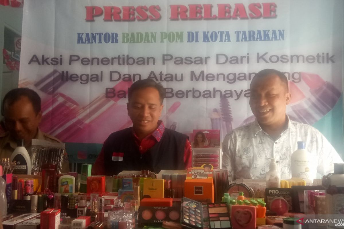 BPOM Tarakan tertibkan kosmetik ilegal dan mengandung bahan berbahaya