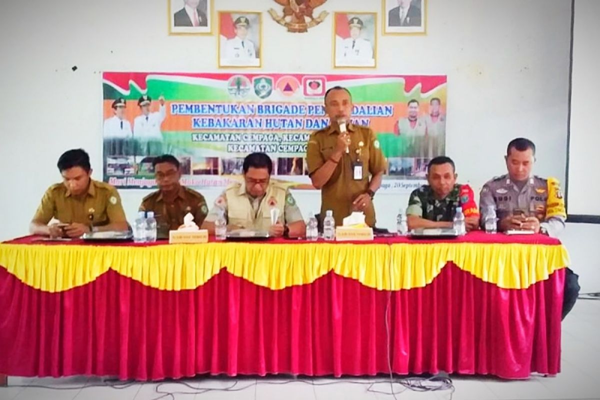BPBD Kotim bentuk Brigade Pengendalian Karhutla kecamatan