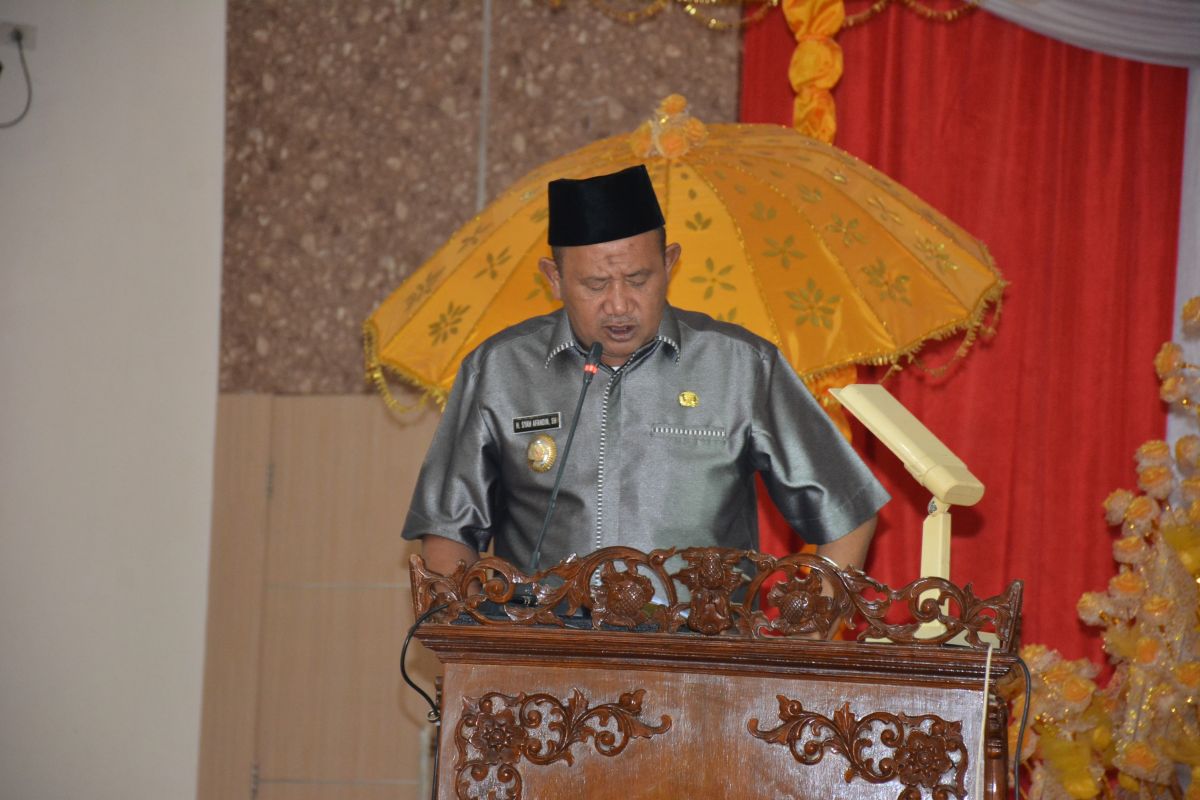 Wakil Bupati jawab pertanyaan anggota DPRD Langkat