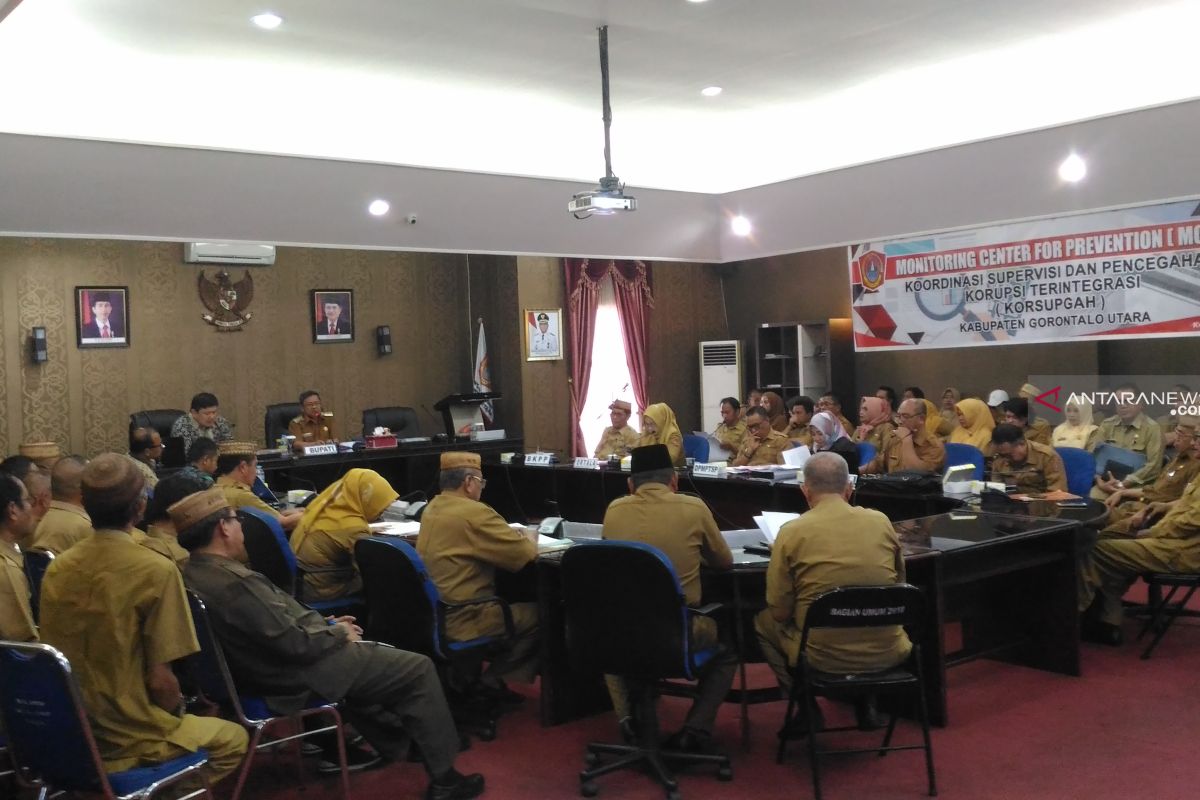 Pemkab Gorontalo Utara serius cegah korupsi dengan pendampingan KPK