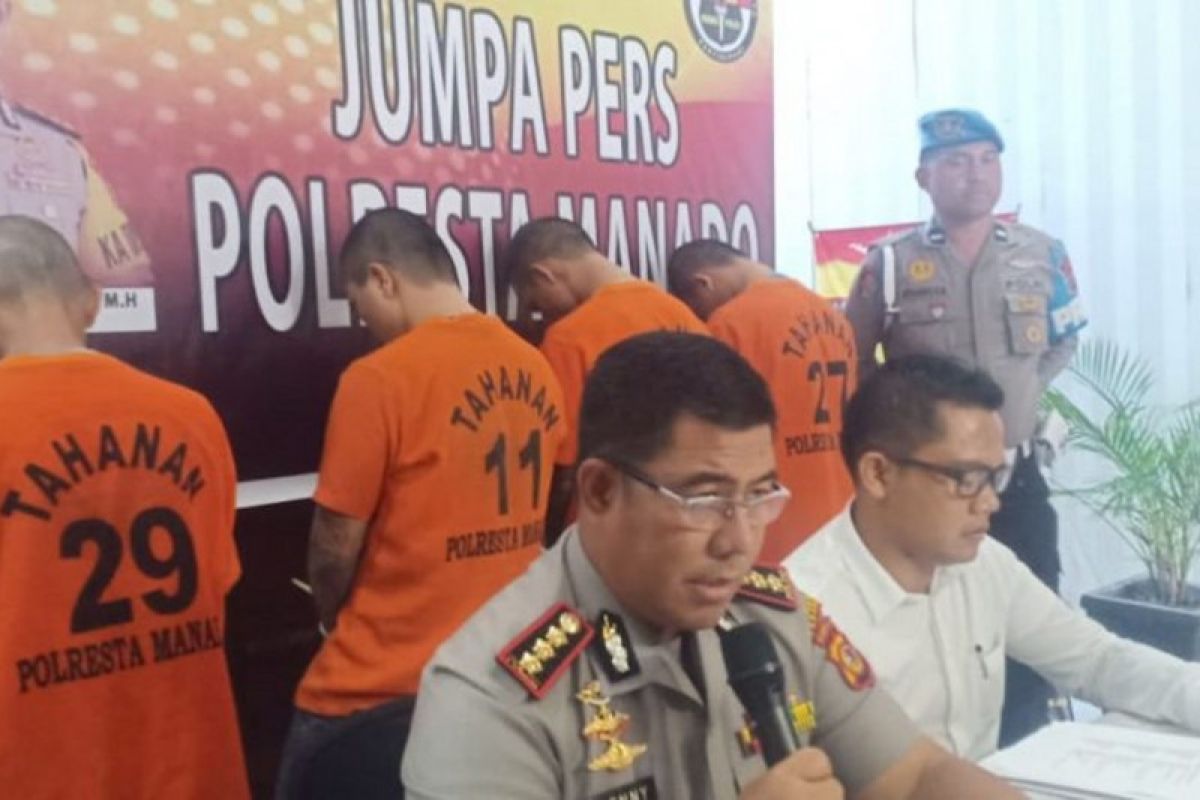 Tim Resmob Polresta Manado ringkus tiga  pelaku curanmor