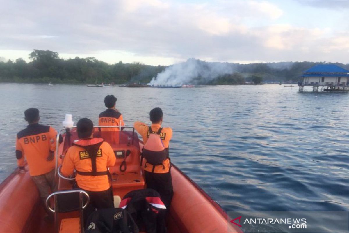 Basarnas hentikan pencarian korban kebakaran kapal KM Izhar