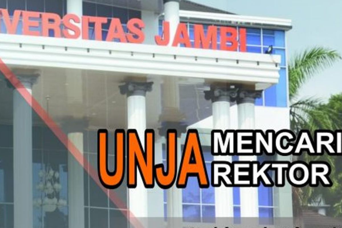 Pendaftaran bakal calon rektor Unja mulai 26 Agustus