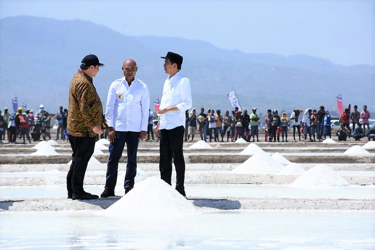 Garam industri potensial dihasilkan di Kupang