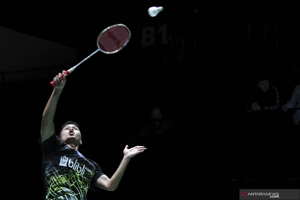 Ginting bertemu pemain Jepang Momota di final China Open