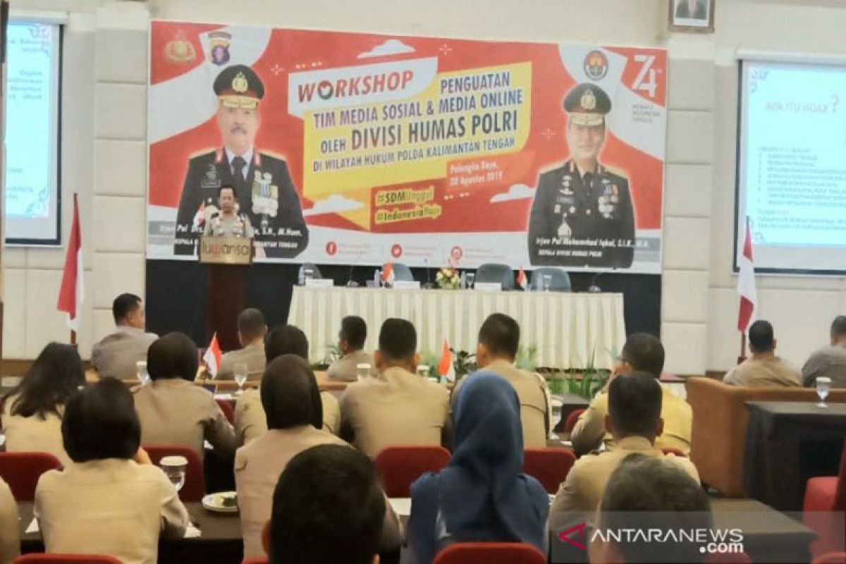 Polri tekan penyebaran ujaran kebencian di media sosial