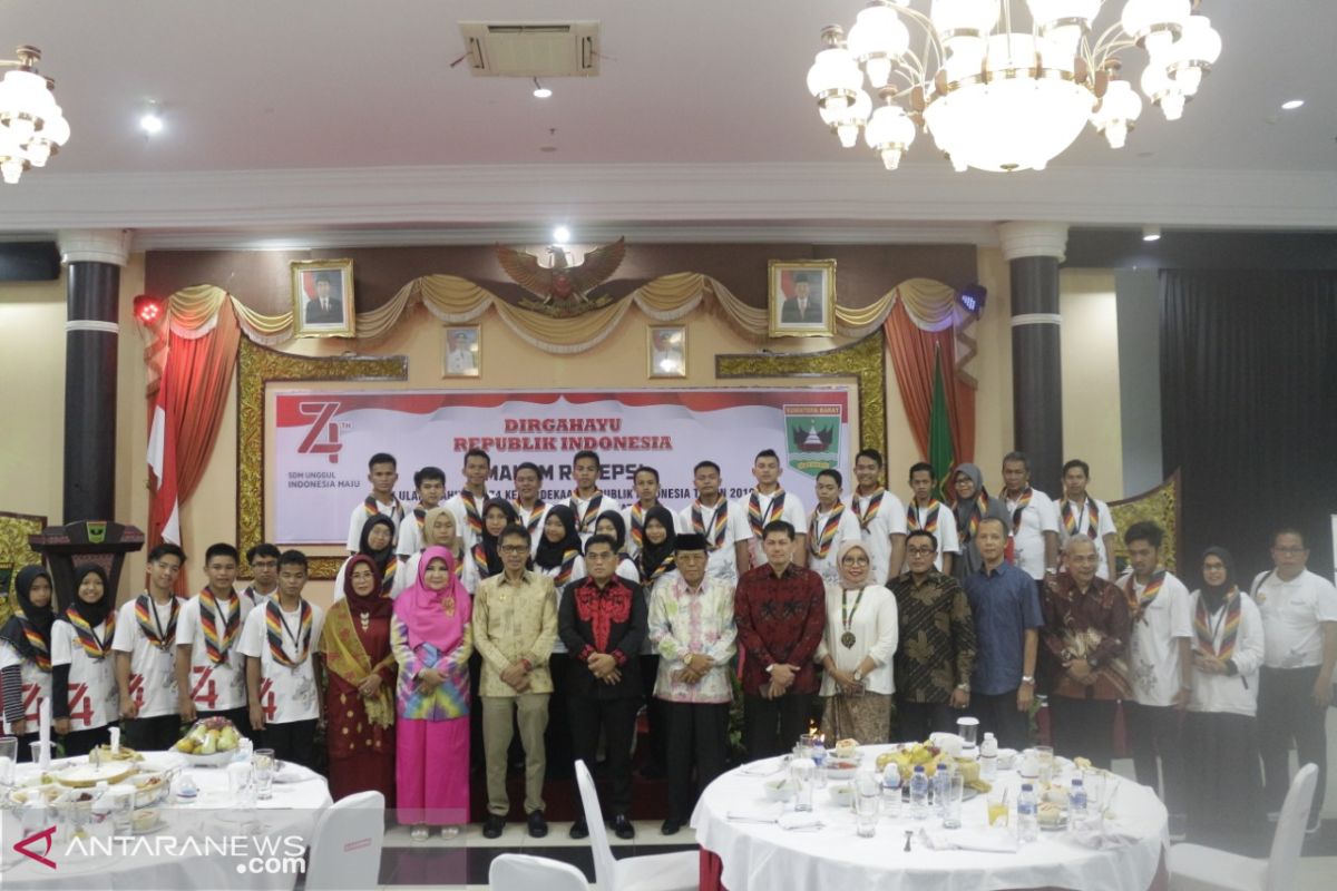 Temui Gubernur Sumbar, SMN Kalsel dijamu makan malam dan goyang Maumere