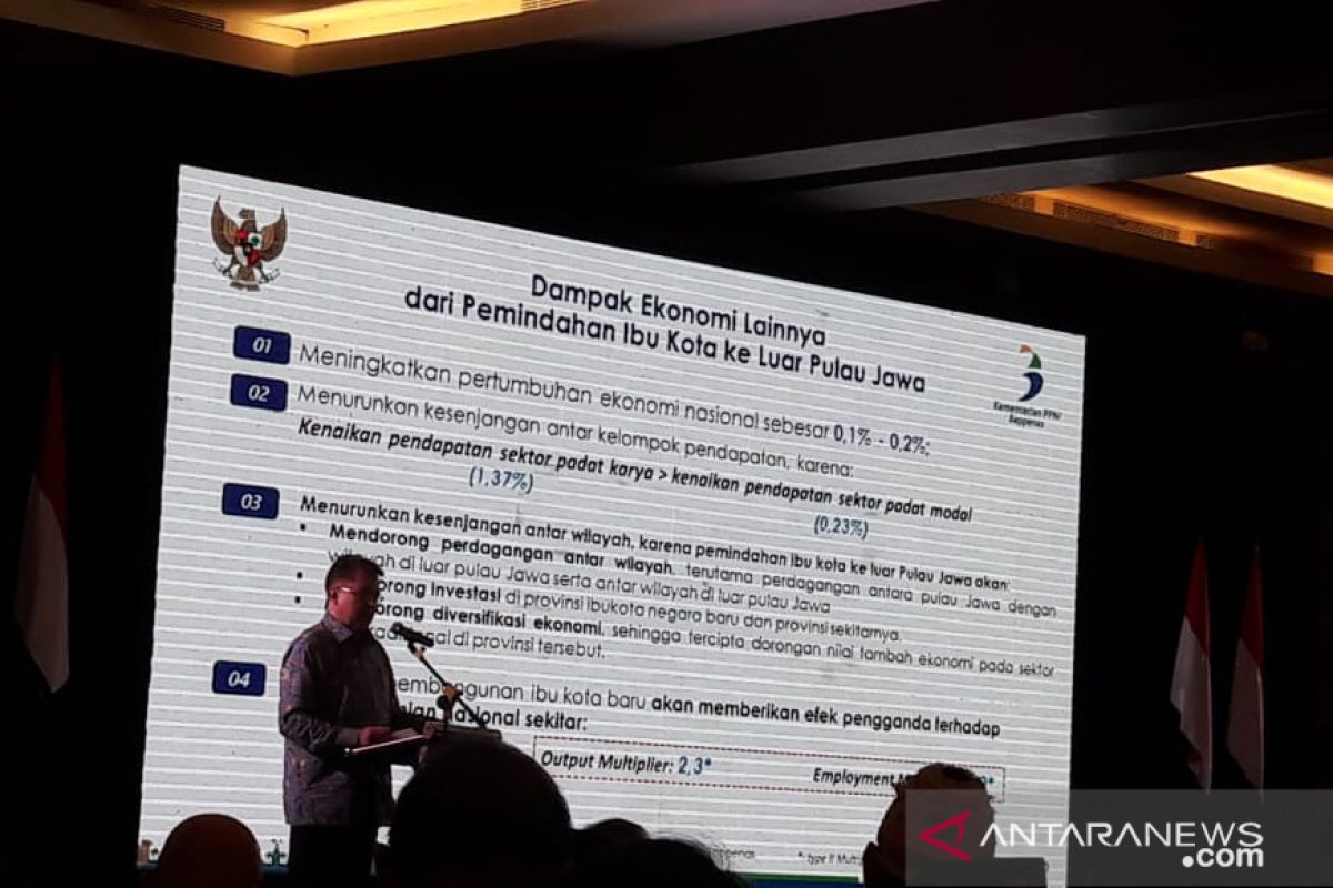 BAPPENAS Paparkan Hasil Kajian Pemindahan Ibu Kota Negara ke Kalimantan