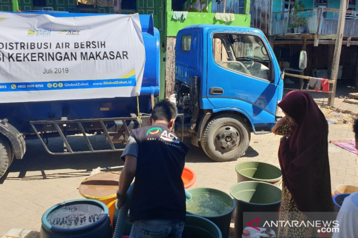 ACT distribusikan 2,1 juta liter air hadapi musim kemarau