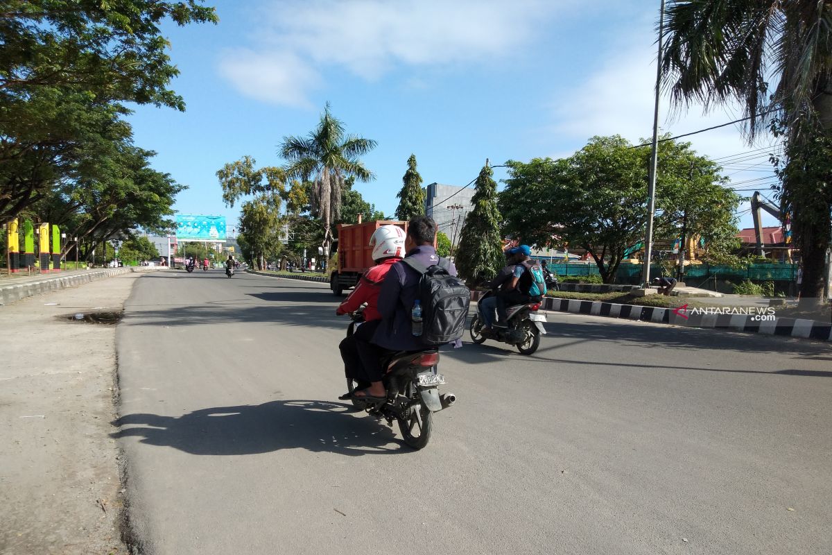 Aktivitas di Kota Sorong kembali normal