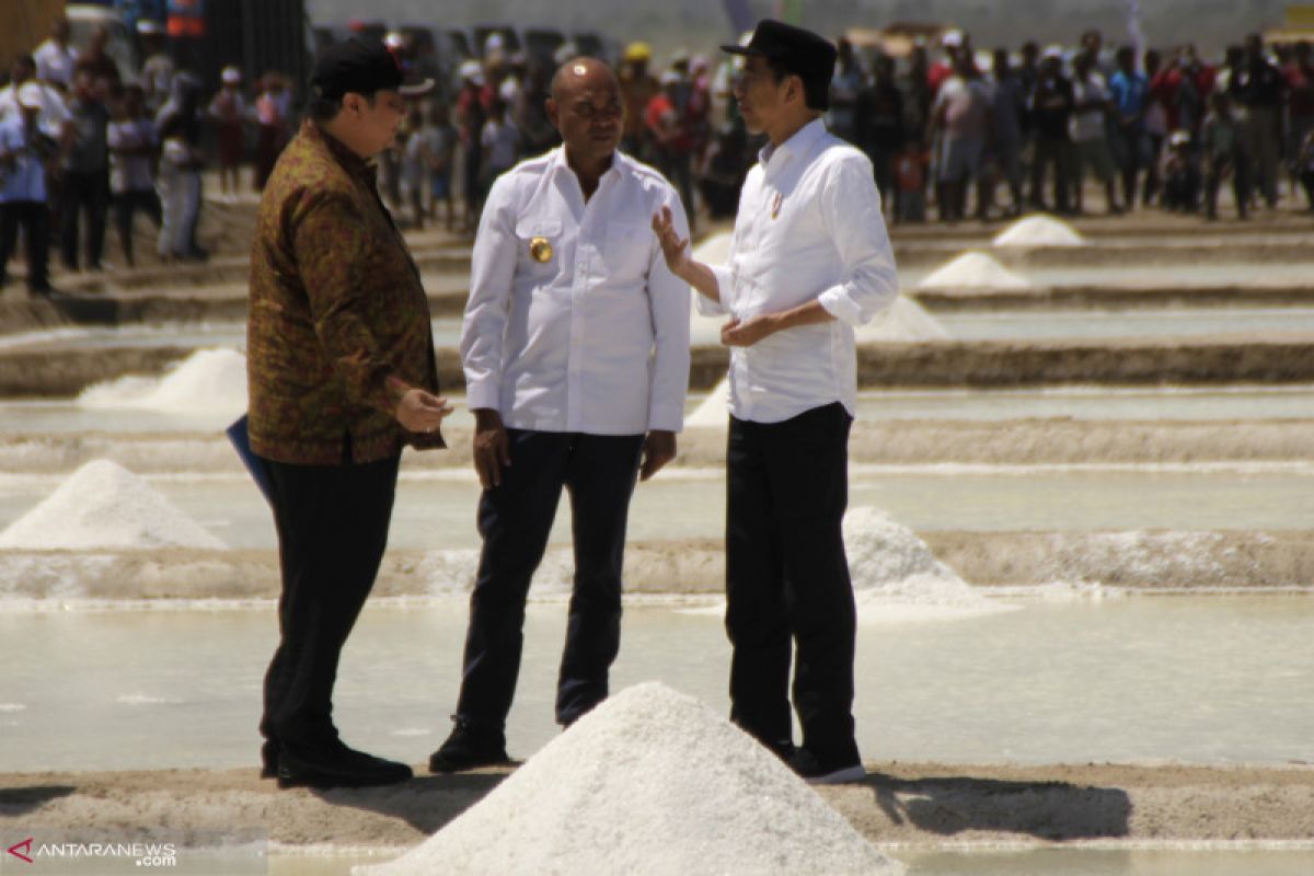 Presiden Jokowi sedih terhadap usaha pengembangan garam di NTT