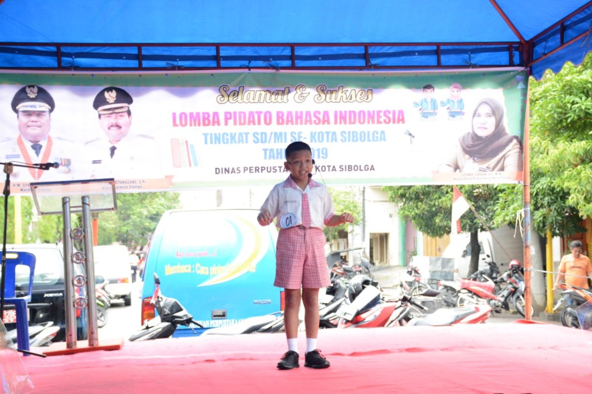 Pemkot Sibolga gelar lomba pidato bahasa Indonesia