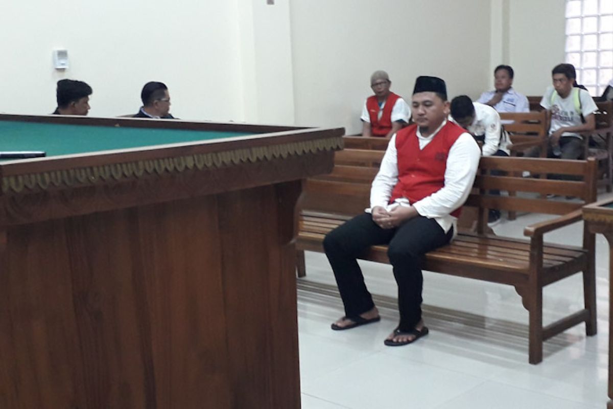 Pembunuh ajudan Bupati Lampung Utara dituntut 6,6 tahun penjara