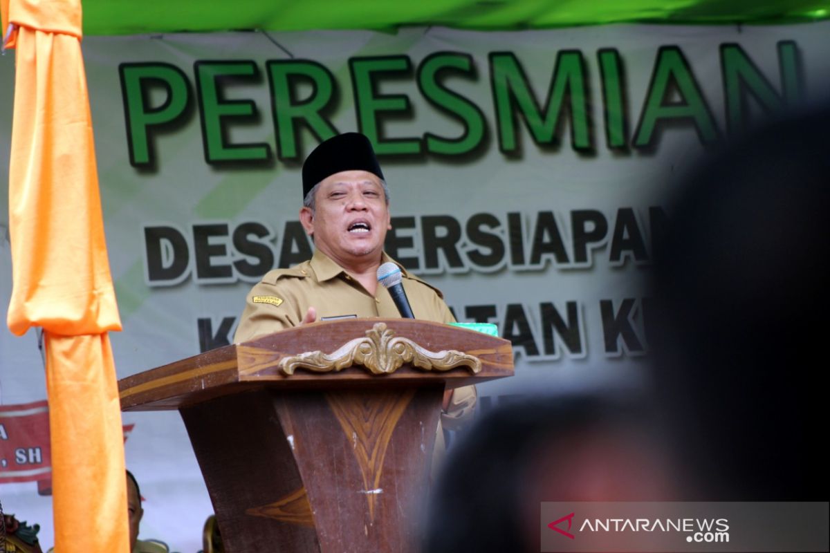 Bupati Muda resmikan desa persiapan Sungai Enau