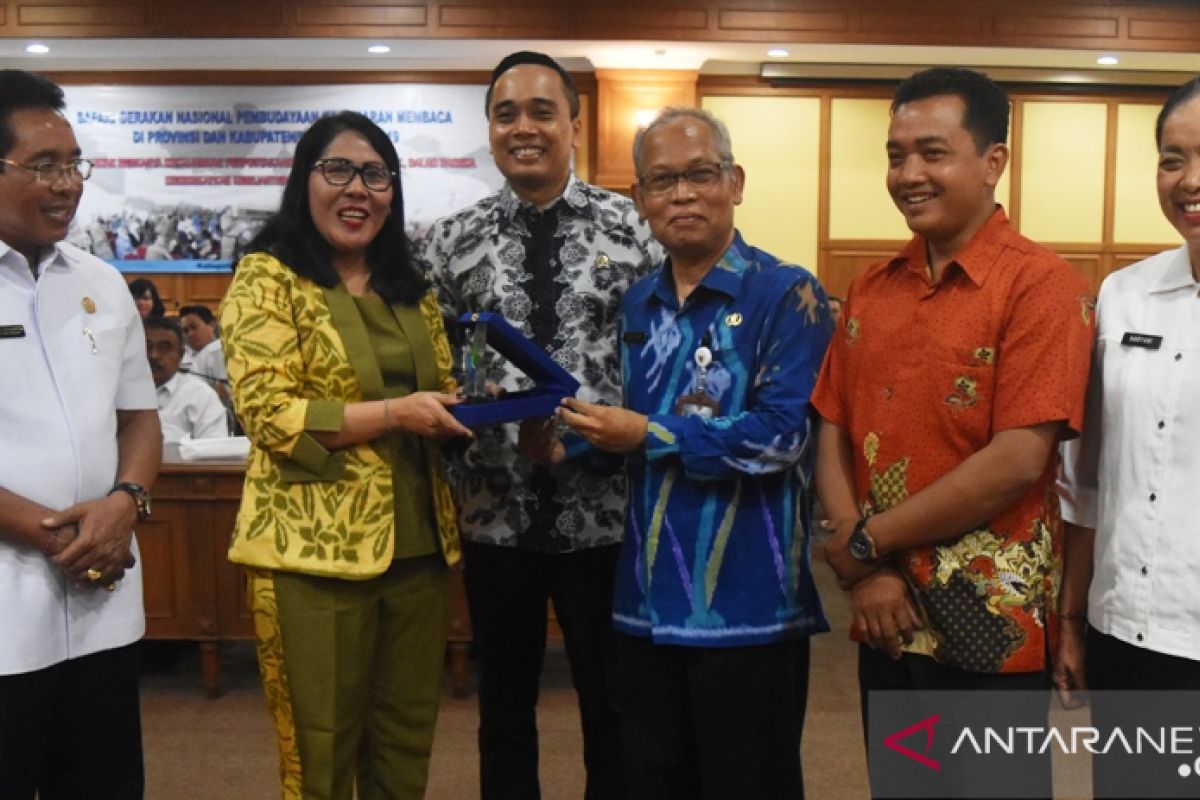 Perpustakaan Nasional promosikan gemar baca di Badung