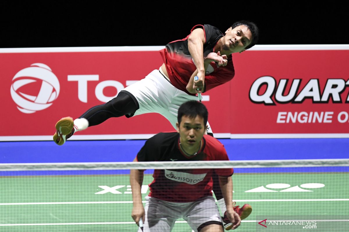 Ahsan/Hendra lolos ke perempat final kejuaran dunia