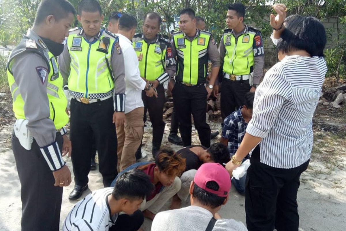 Aksi kejar-kejaran polisi warnai penangkapan pengedar narkoba di Palangka Raya
