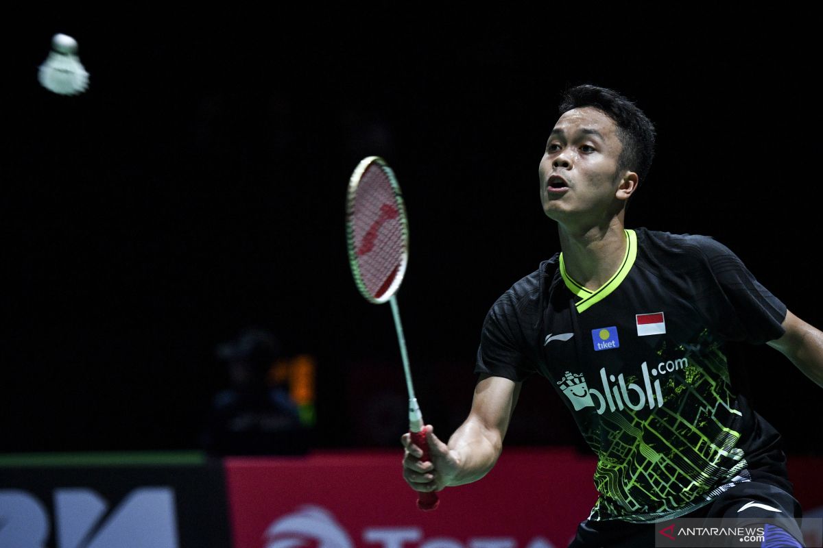 Ginting terhenti di 16 besar Kejuaraan Dunia