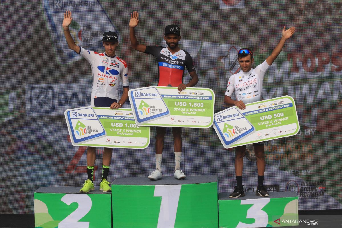 Thomas Lebas juarai Tour d'Indonesia 2019